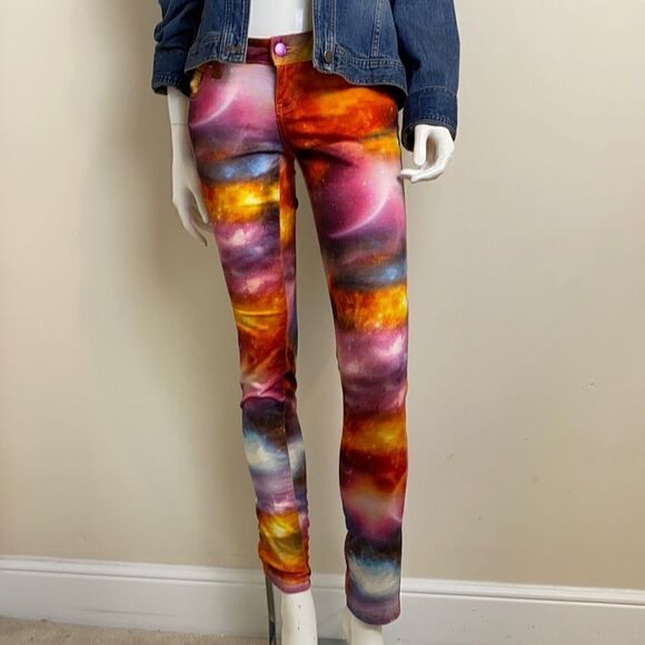 Nanette Lepore L’ Amour denim Legging Sz3 - Picture 1 of 7